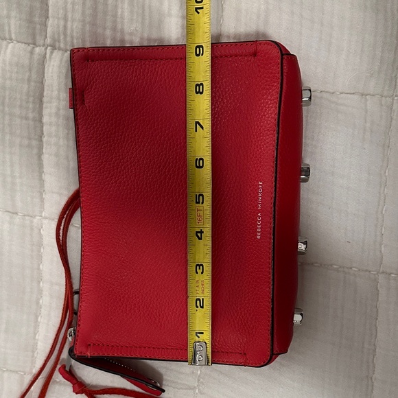 Rebecca Minkoff Vibrant Red Crossbody Bag (like new) - Picture 9 of 14